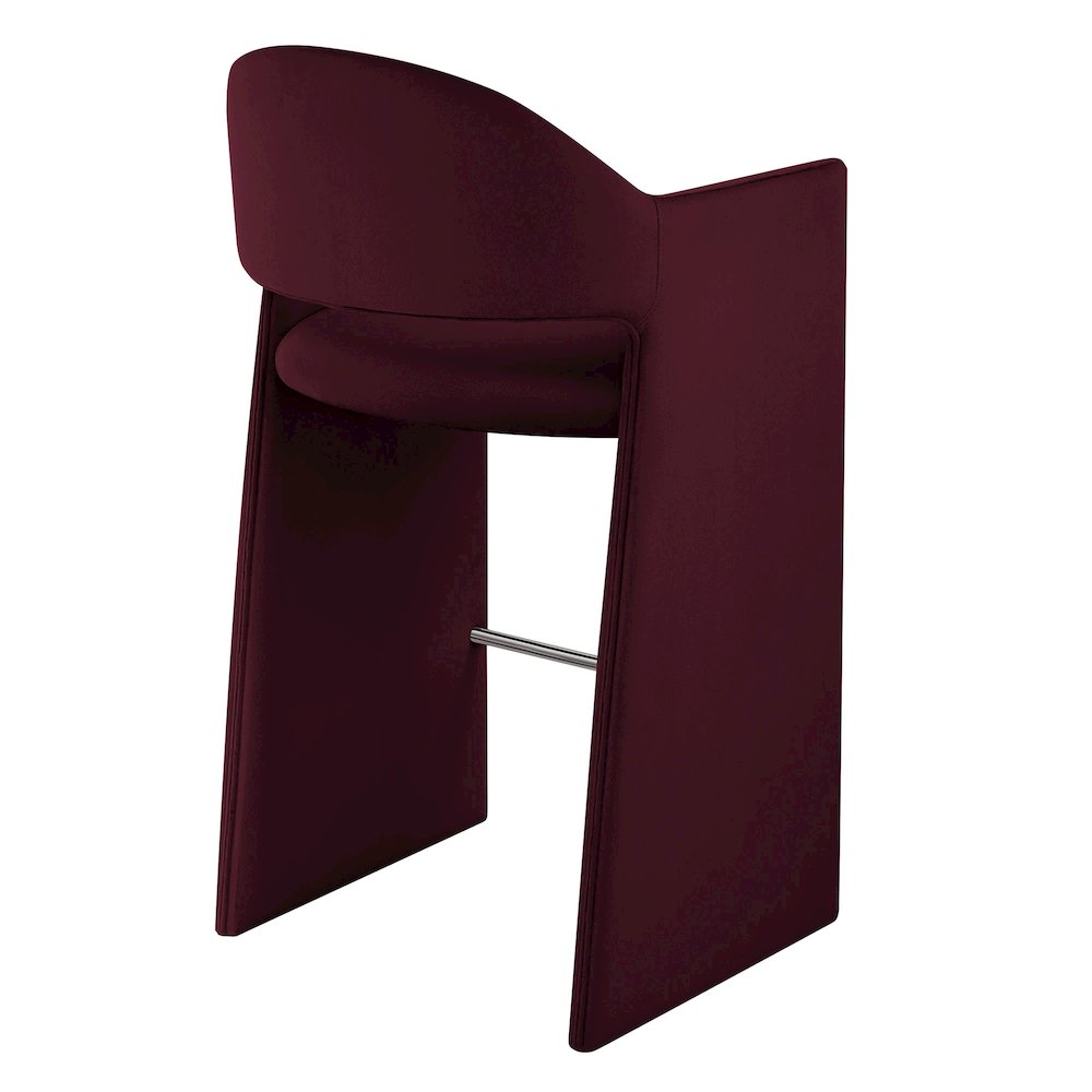 Talia 41 Inch Performance Velvet Bar Stool
