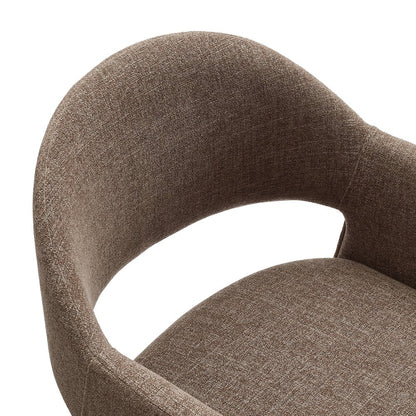 Talia 41 Inch 41 Inch Upholstered Fabric Bar Stool