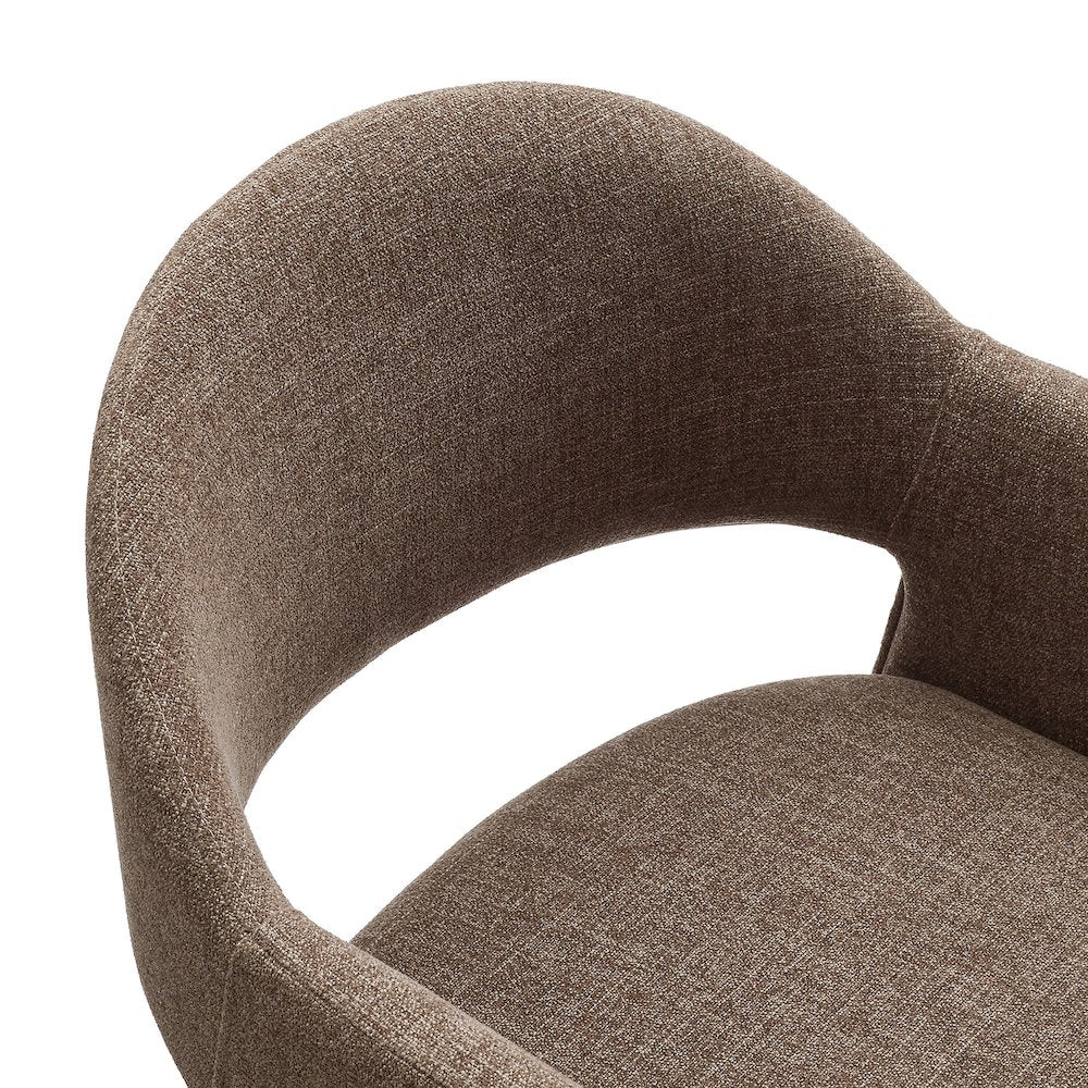 Talia 41 Inch 41 Inch Upholstered Fabric Bar Stool