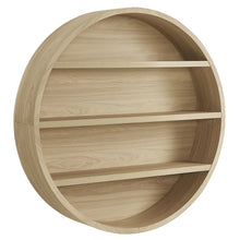 Romy 47" Round Wall Book Shelf