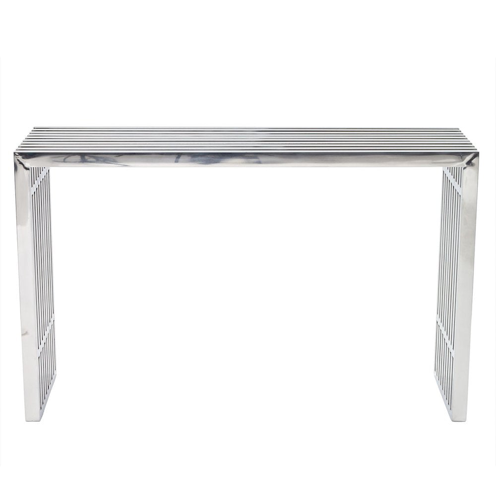 Gridiron Console Table