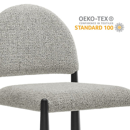 Hayley Upholstered Fabric Counter Stools Set of 2