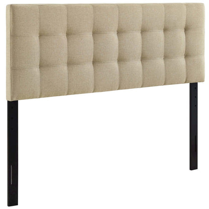 Lily Upholstered Fabric Queen Headboard
