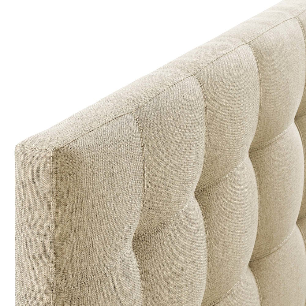 Lily Upholstered Fabric Queen Headboard