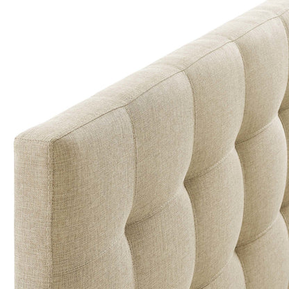 Lily Upholstered Fabric Queen Headboard