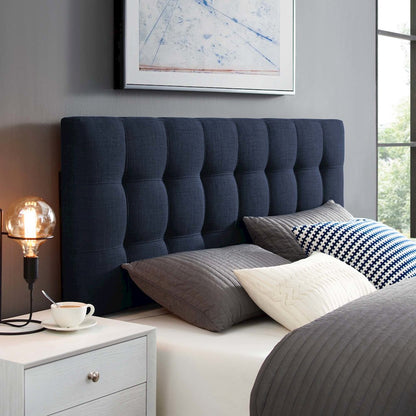 Lily Upholstered Fabric Queen Headboard