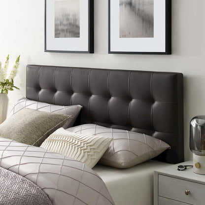 Lily Upholstered Vinyl Queen Headboard