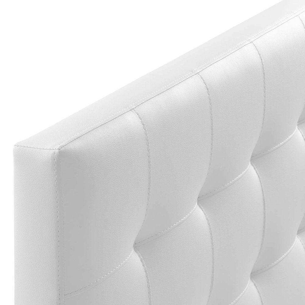 Lily Upholstered Vinyl Queen Headboard