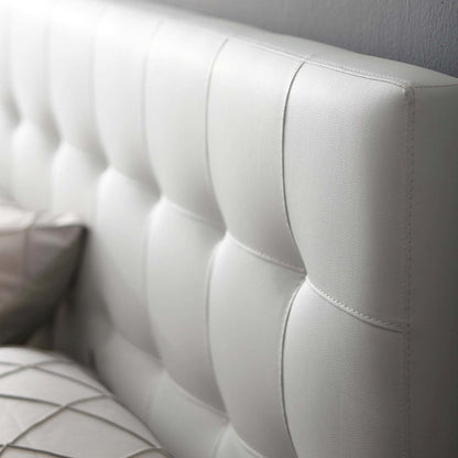 Lily Upholstered Vinyl Queen Headboard