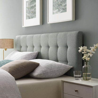 Lily Upholstered Fabric King Headboard