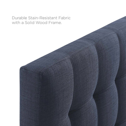 Lily Upholstered Fabric King Headboard