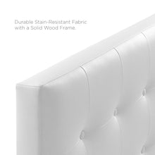Lily Upholstered Vinyl King Headboard