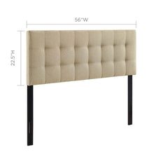 Lily Upholstered Fabric Full Headboard