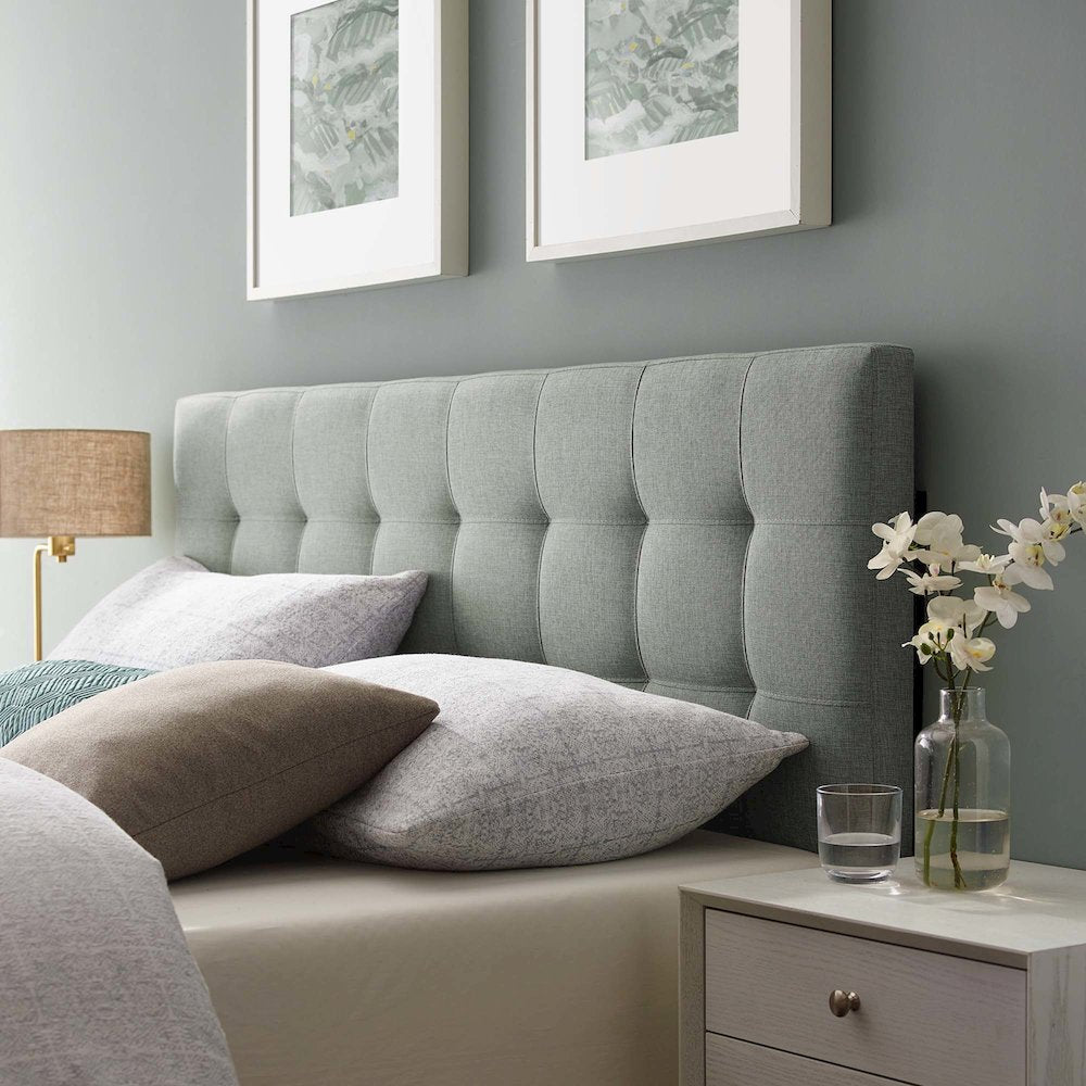 Lily Upholstered Fabric Full Headboard