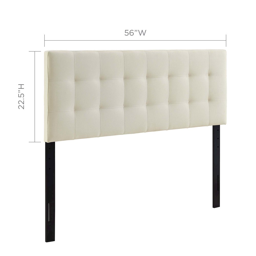 Lily Upholstered Fabric Full Headboard