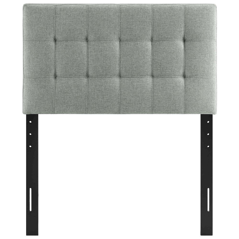 Lily Upholstered Fabric Twin Headboard