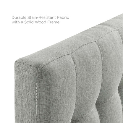 Lily Upholstered Fabric Twin Headboard