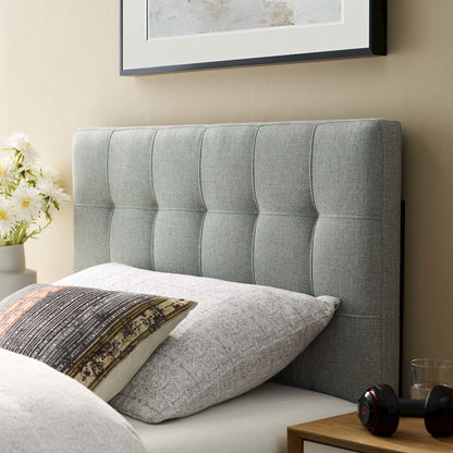 Lily Upholstered Fabric Twin Headboard