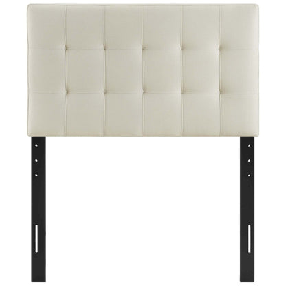 Lily Upholstered Fabric Twin Headboard