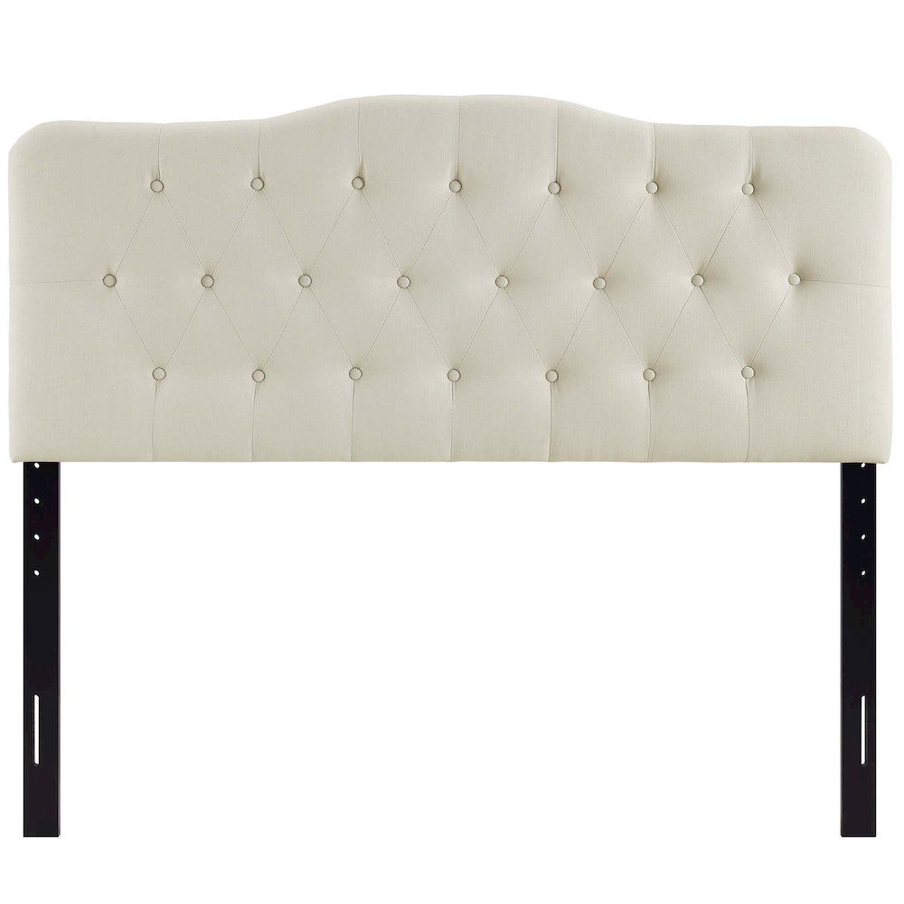 Annabel Upholstered Fabric Queen Headboard