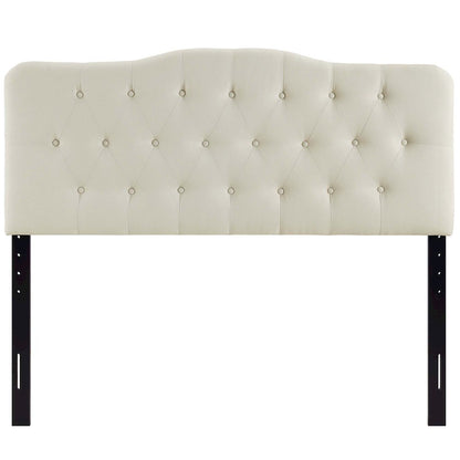 Annabel Upholstered Fabric Queen Headboard
