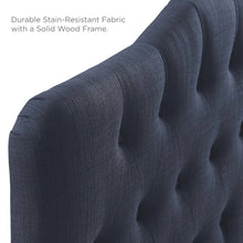 Annabel Upholstered Fabric Queen Headboard