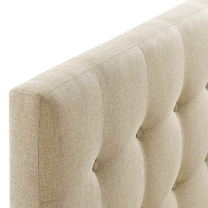 Emily Upholstered Fabric Queen Headboard