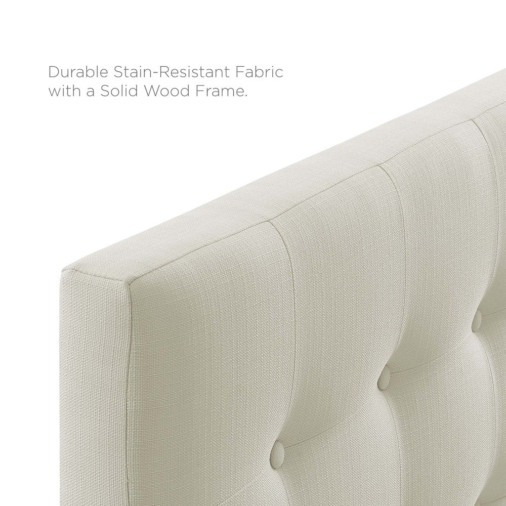 Emily Upholstered Fabric Full Headboard
