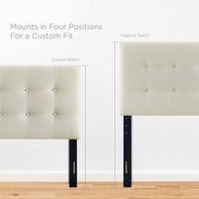 Emily Upholstered Fabric Full Headboard