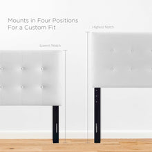 Emily Upholstered Vinyl Full Headboard