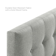 Emily Upholstered Fabric King Headboard