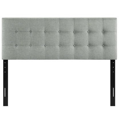 Emily Upholstered Fabric King Headboard