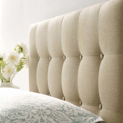 Emily Upholstered Fabric Twin Headboard