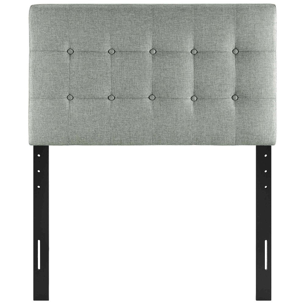 Emily Upholstered Fabric Twin Headboard