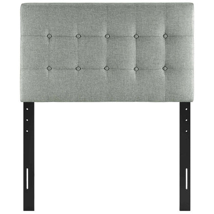 Emily Upholstered Fabric Twin Headboard