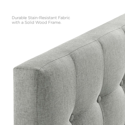 Emily Upholstered Fabric Twin Headboard