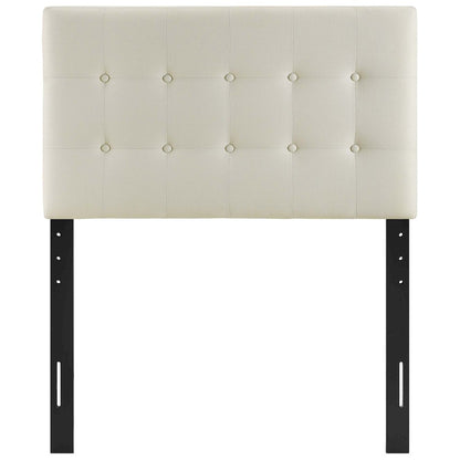Emily Upholstered Fabric Twin Headboard
