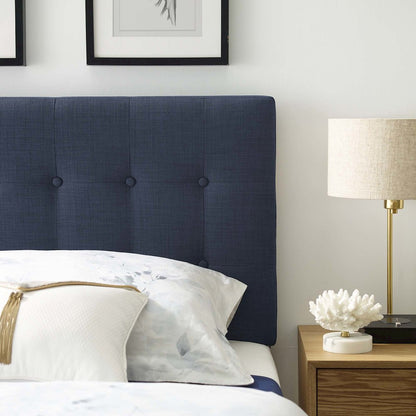 Emily Upholstered Fabric Twin Headboard