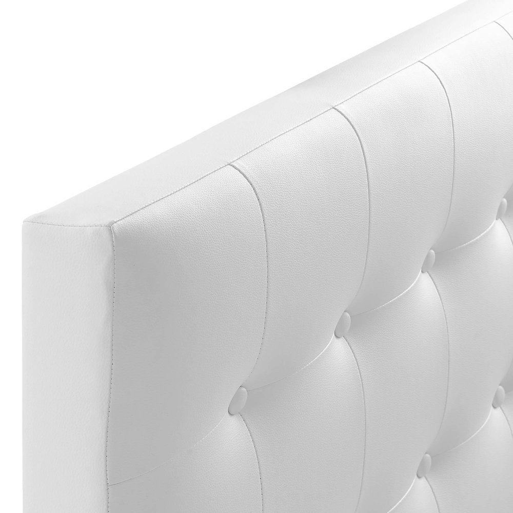 Emily Upholstered Vinyl Twin Headboard