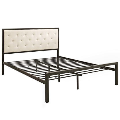 Mia Fabric Queen Bed