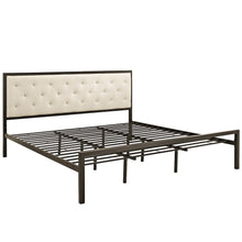 Mia Fabric King Bed