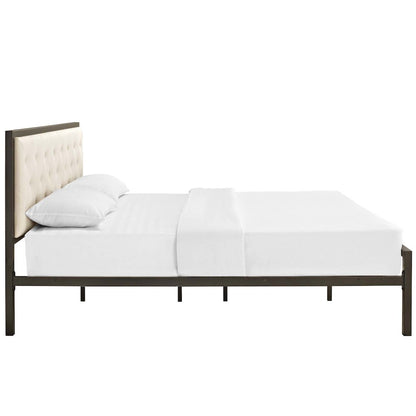 Mia Fabric King Bed