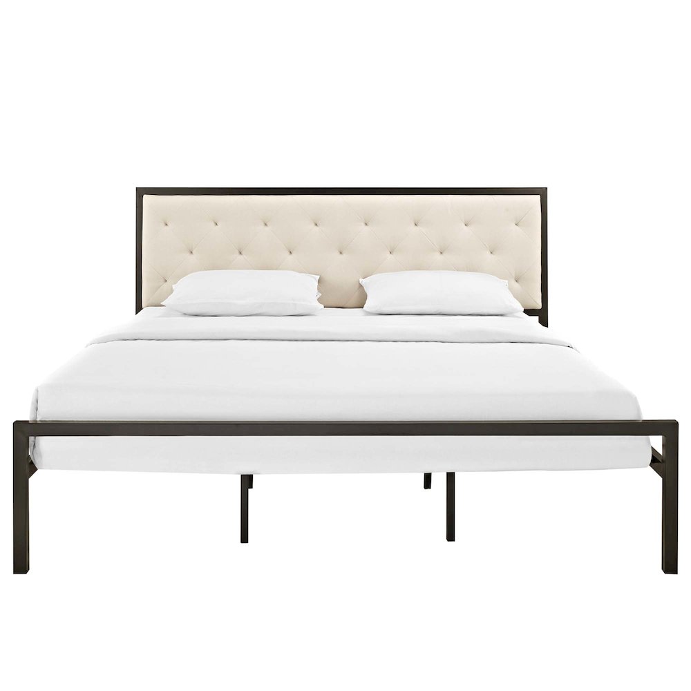 Mia Fabric King Bed