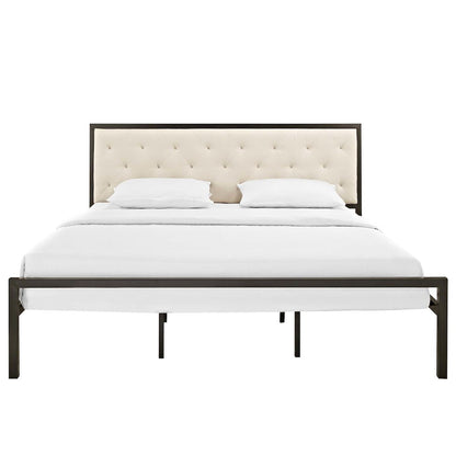 Mia Fabric King Bed