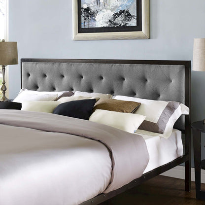 Mia Fabric King Bed