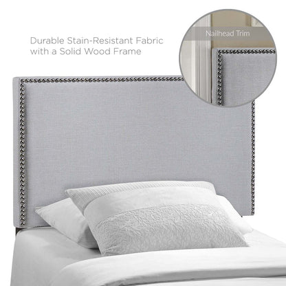 Region Nailhead Upholstered Twin Headboard