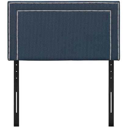 Jessamine Upholstered Fabric Twin Headboard