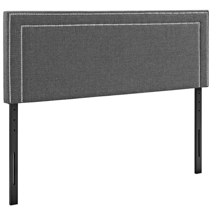Jessamine Upholstered Fabric Full Headboard