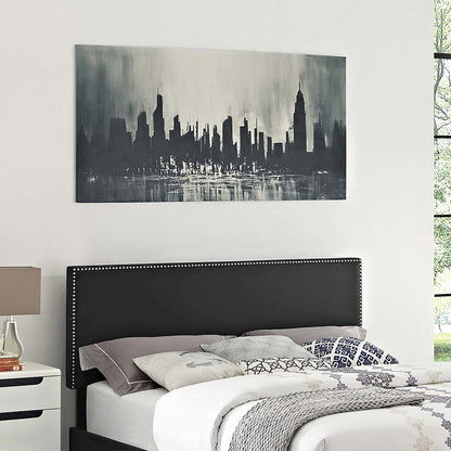 Phoebe Upholstered Vinyl King Headboard