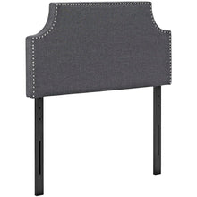 Laura Upholstered Fabric Twin Headboard